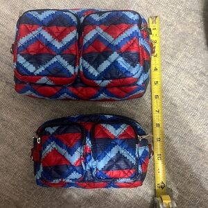MZ Wallace Pouches in Medium $53 and Large $67 zigzag like new sale is for 1